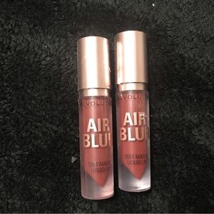 Revolution Air Blur Soft Matte Liquid Lip Color DREAMY Lot of Two
